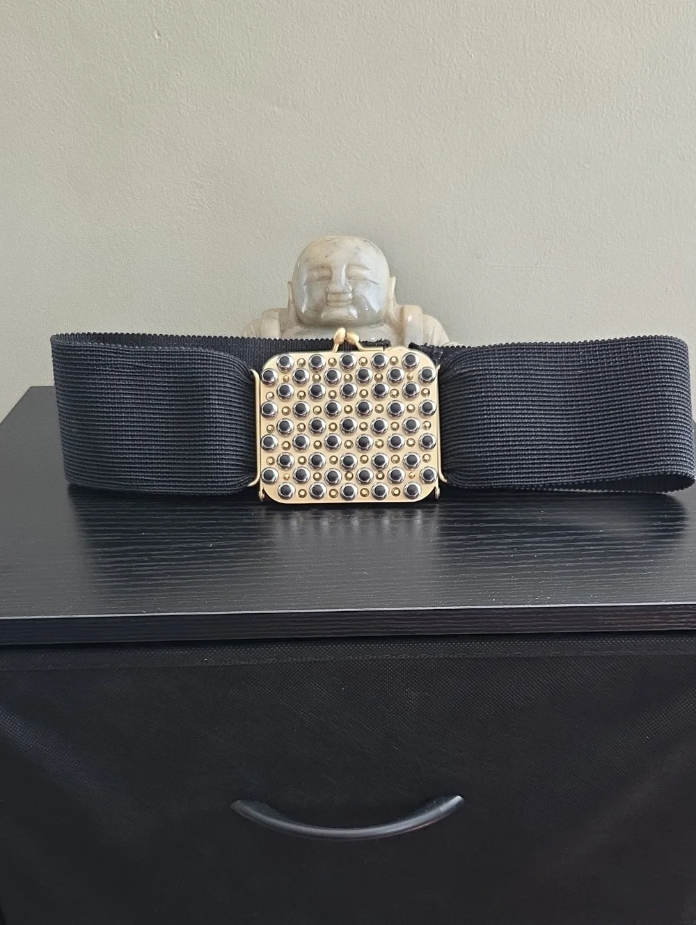 Diane Von Furstenberg Stretch Belt with Change Purse Buckle